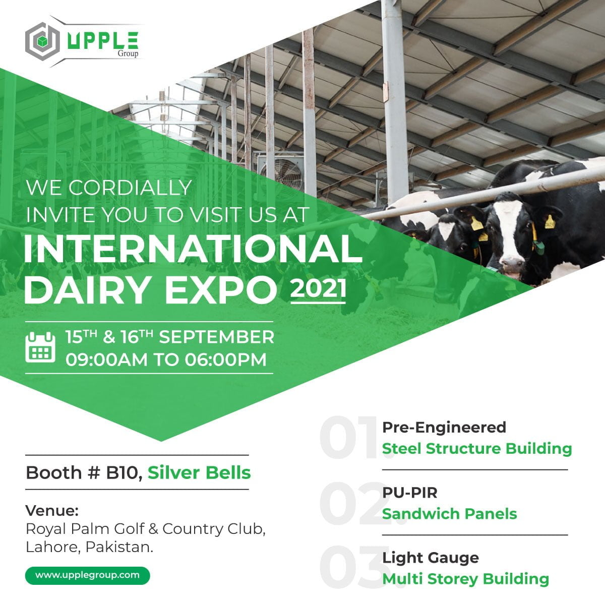 International Dairy Expo 2021 Upple Hadid Pvt Ltd